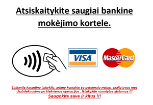 kortele bankine